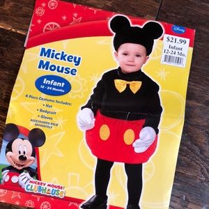 Mickey Mouse costume 12-24months infant